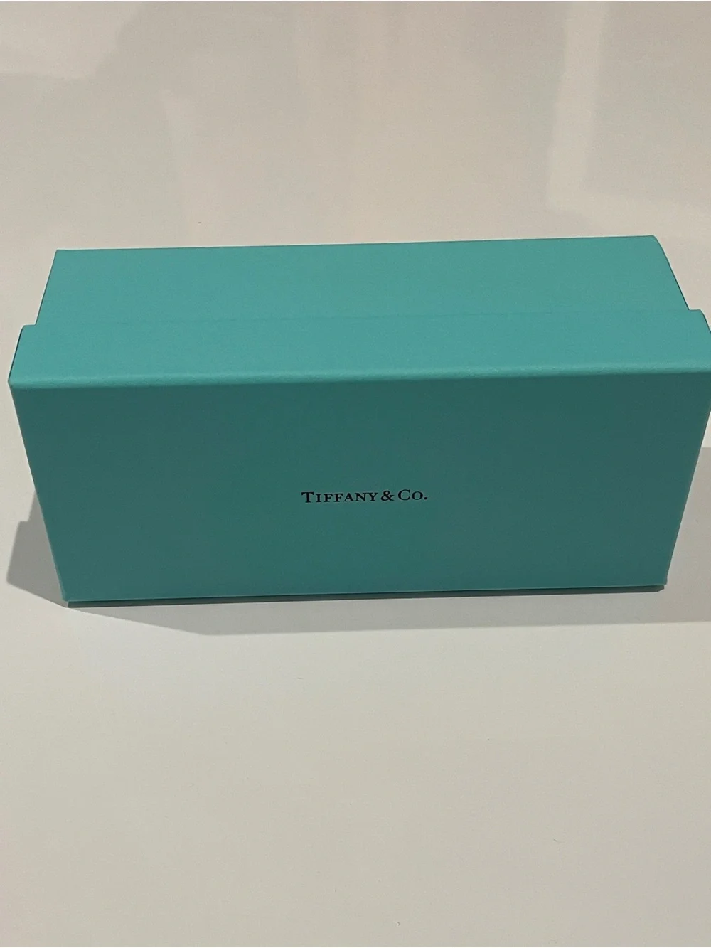 Tiffany & Co. Signature Turquoise Jewelry Glasses EMPTY Box